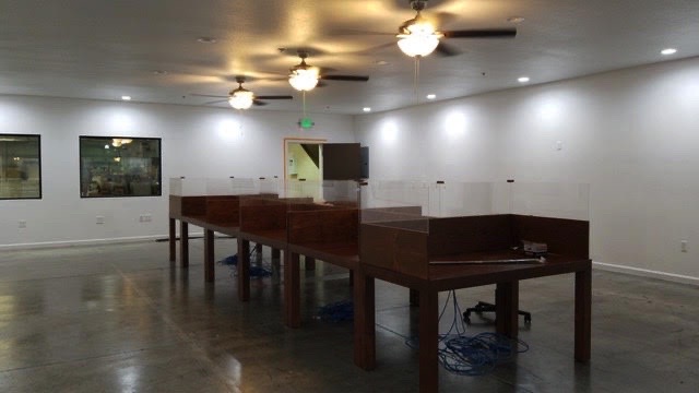 Finished commercial interior build-out